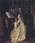 Famous Music Paintings - The Music Lesson